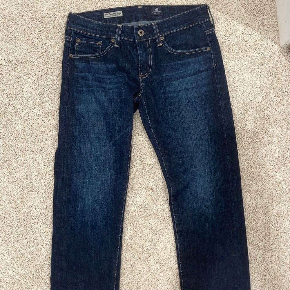 Adriano goldschmied AG The Tomboy Crop relaxed straight crop size 26